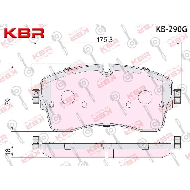 KB290G - KB2133   -   Brake Pad 