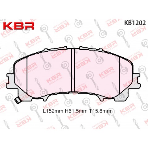KB1202   –   Brake Pad Front 