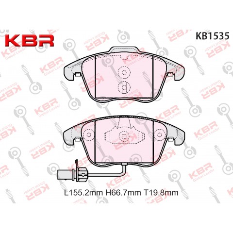 KB1535   -   Brake Pad Front    