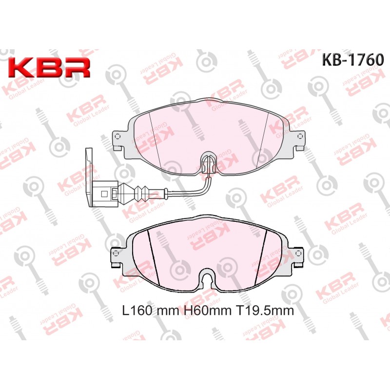 KB1760   –   Brake Pad