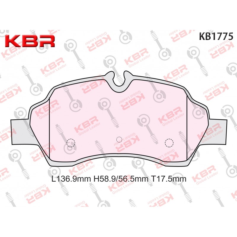 KB1775   –   Brake Pad Rear