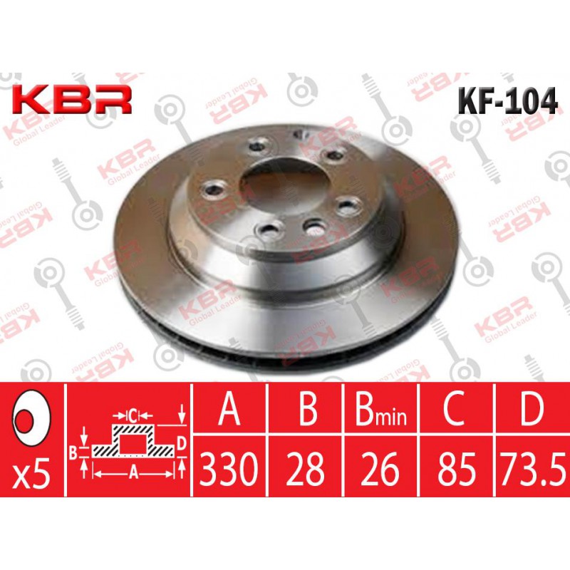 KF104   -   BRAKE DISC