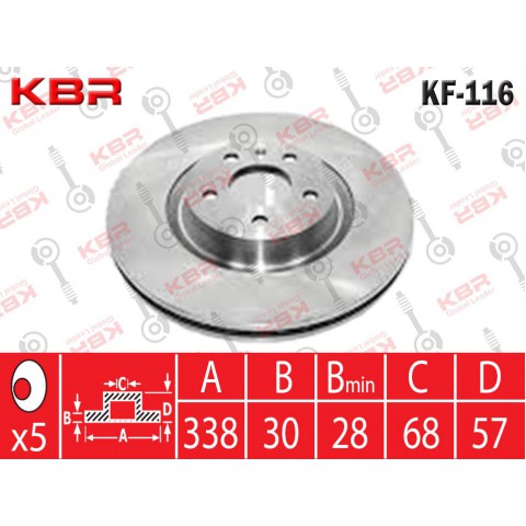 KF116   -   BRAKE DISC