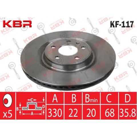 KF117   -   BRAKE DISC