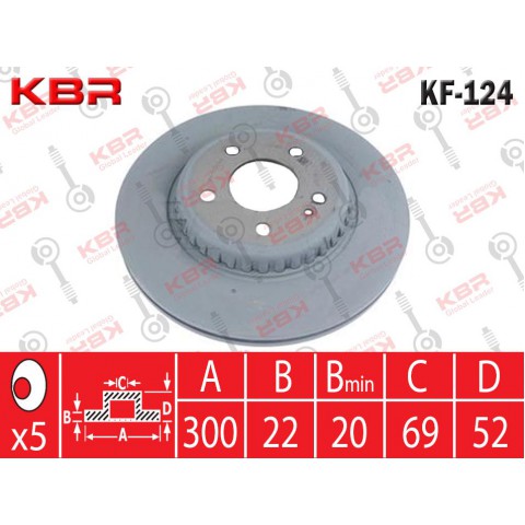 KF124   –   BRAKE DISC