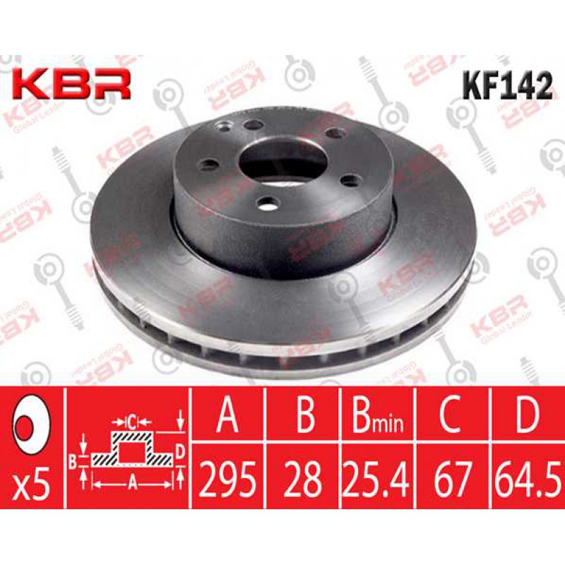 KF142   -   BRAKE DISC  