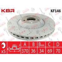 KF146   -   BRAKE DISC  FRONT        