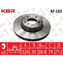 KF153   –   BRAKE DISC  FRONT   