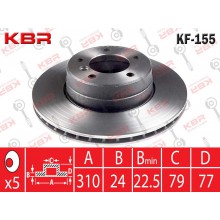 KF155   -   BRAKE DISC REAR        