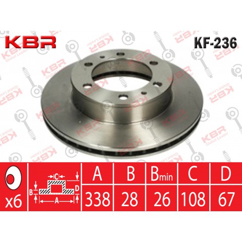 KF236   -   BRAKE DISC