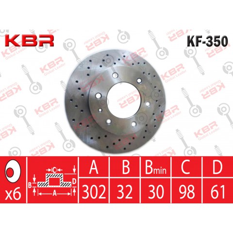 KF350   -   BRAKE DISC