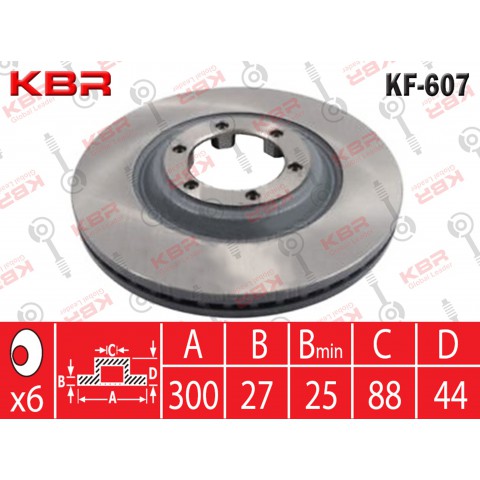 KF607   -   BRAKE DISC