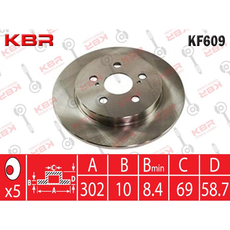 KF609   -   BRAKE DISC