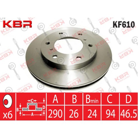 KF610   -   BRAKE DISC