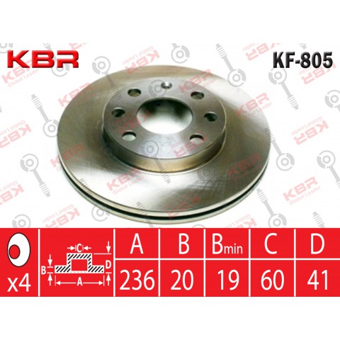 KF805   -   BRAKE DISC