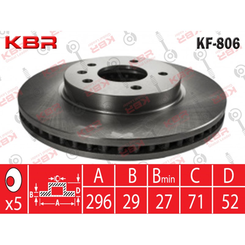 KF806   -   BRAKE DISC