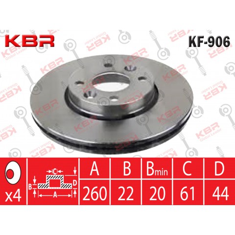 KF906   -   BRAKE DISC