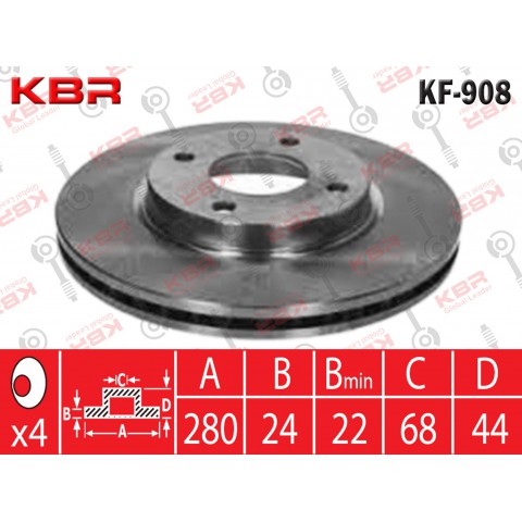 KF908   -   BRAKE DISC