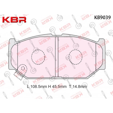 KB9039 – Brake Pad 
