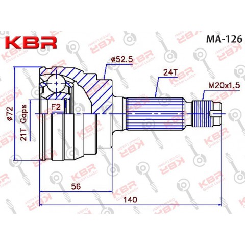 MA126 – CV JOINT