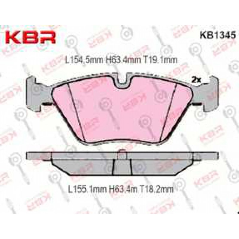 KB1345   -   Brake Pad