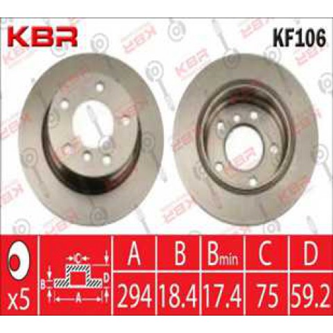 KF106  –  Brake Disc