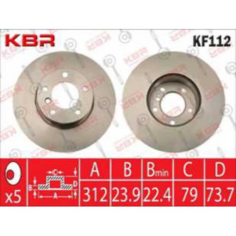 KF112   -   Brake Disc 