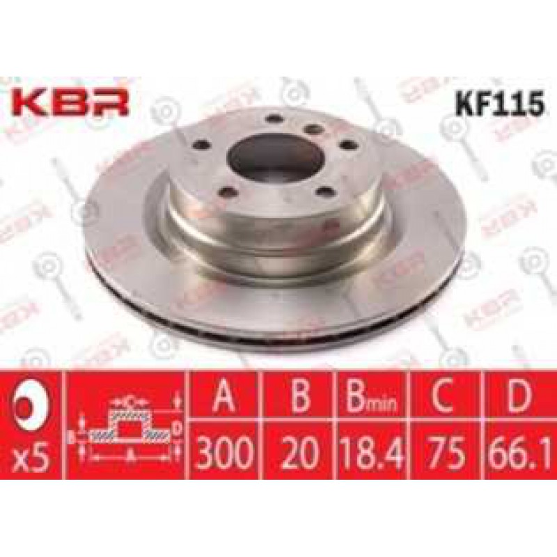 KF115   -   Brake Disc