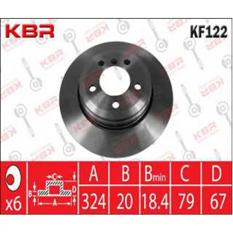 KF122   -   Brake Disc
