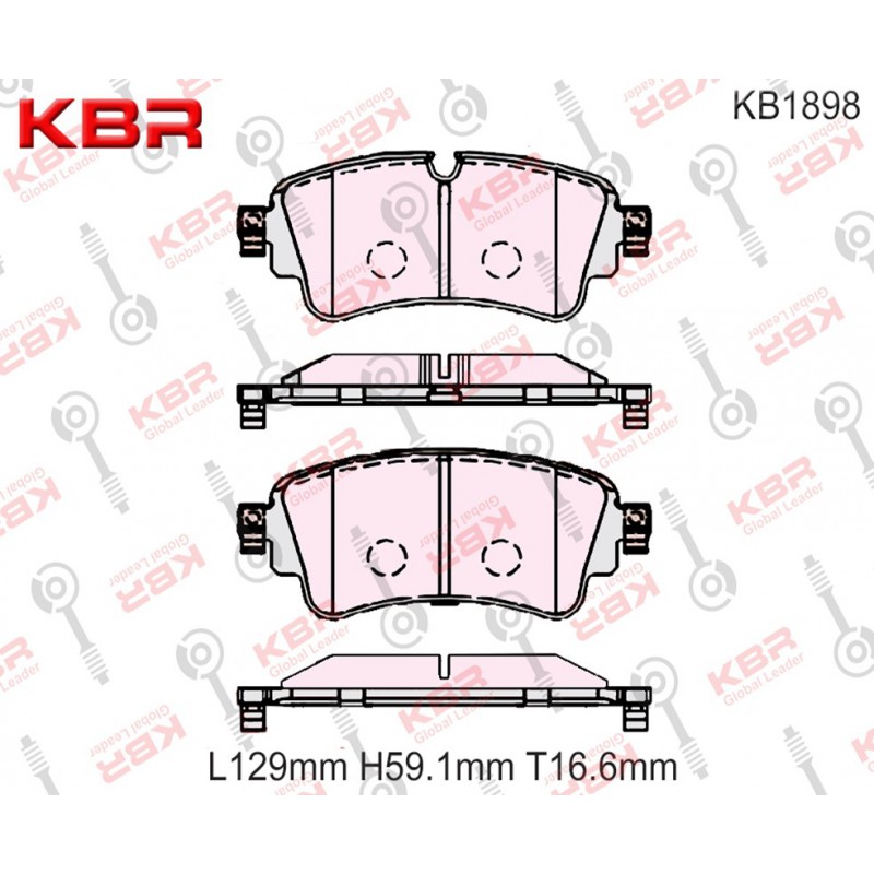 KB1898   -   Brake Pad 