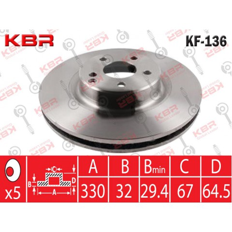 KF-136 – BRAKE DISC