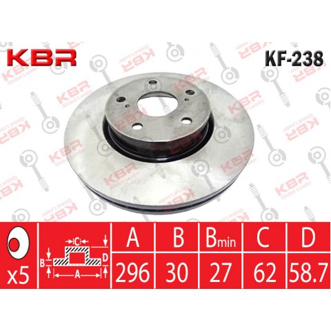KF-238 – BRAKE DISC 