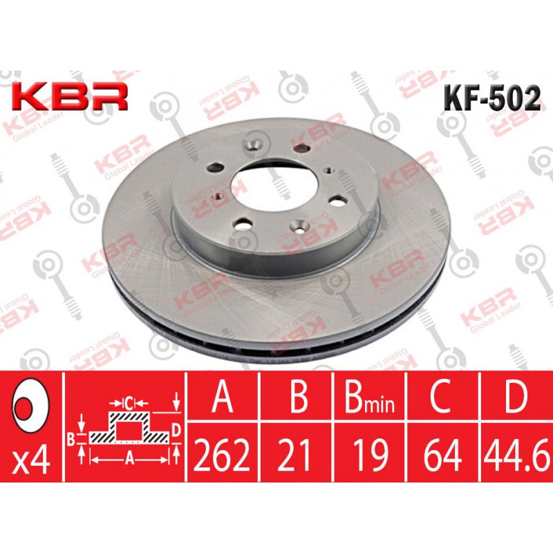 KF502   -   BRAKE DISC
