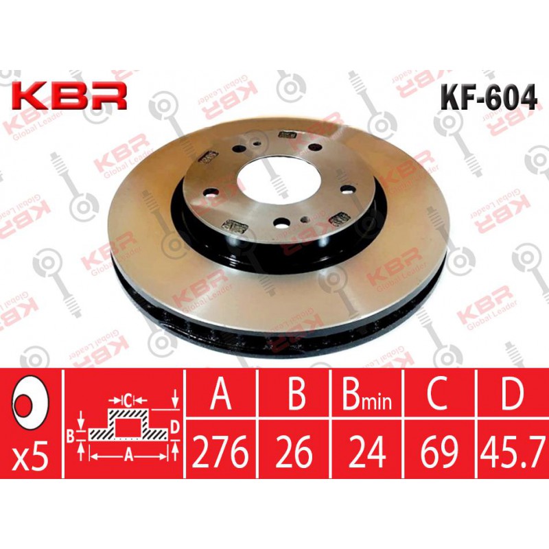 KF-604 – BRAKE DISC