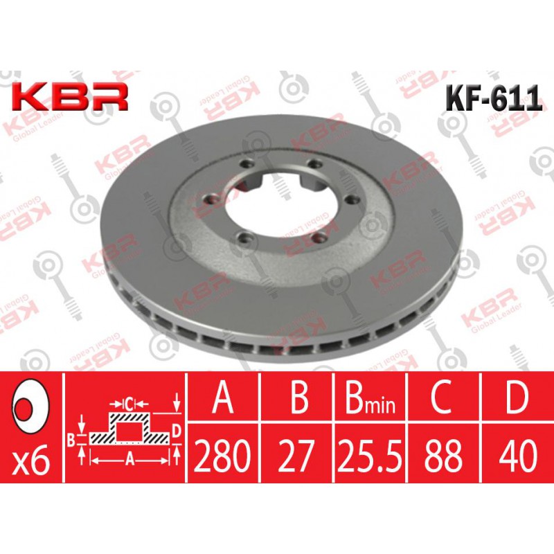 KF-611 – BRAKE DISC
