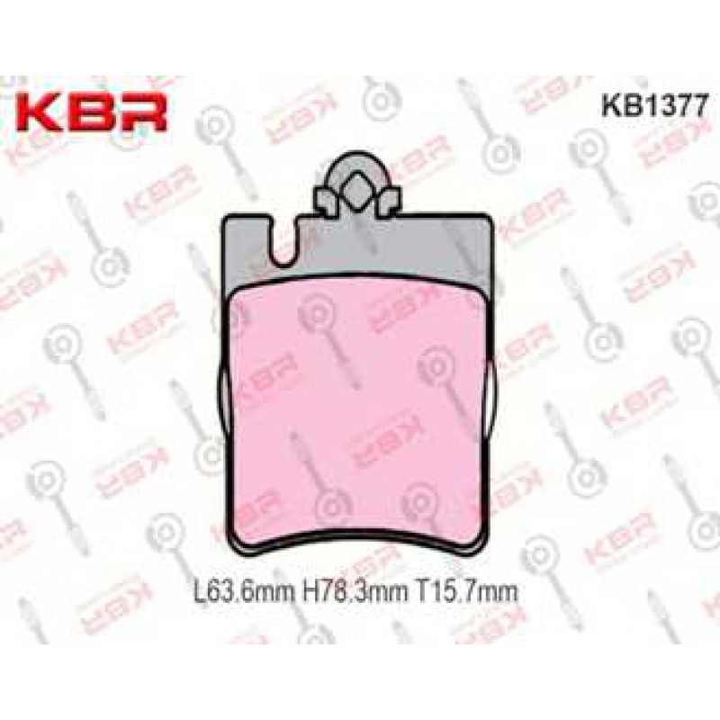 KB1377   -   Brake Pad Rear 