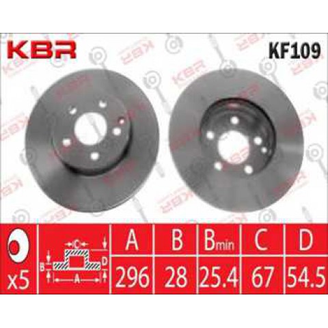 KF109   -   Brake Disc  