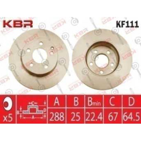 KF111   -   Brake Disc 