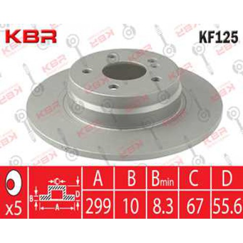 KF125   -    Brake Disc 