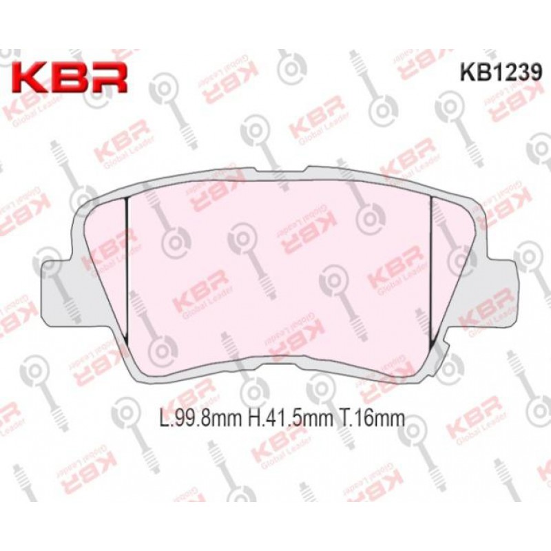 KB1239   -   Brake Pad