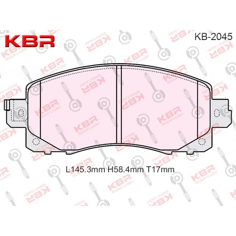 KB2045   -   Brake Pad
