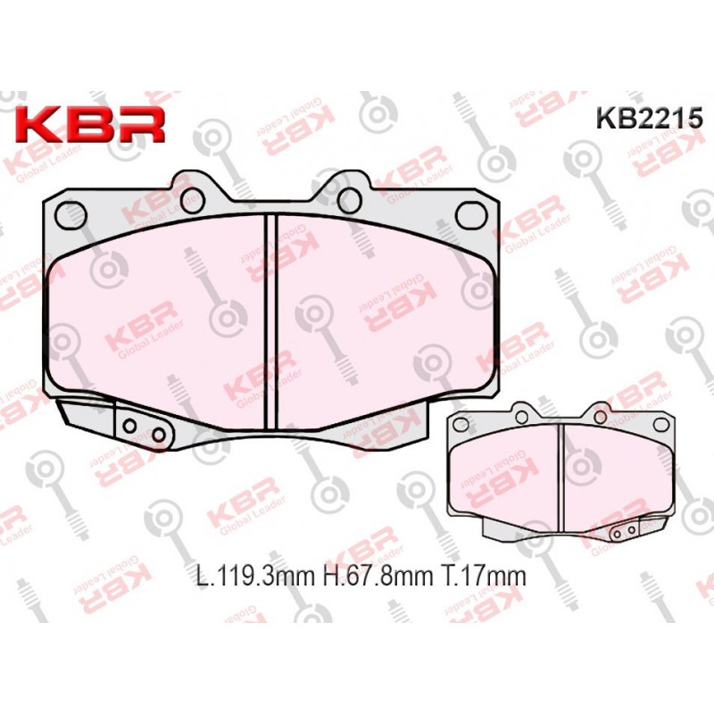 KB2215   -   Brake Pad