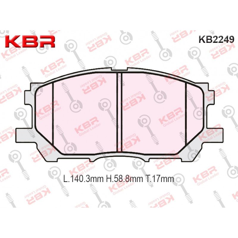 KB2249   -   Brake Pad