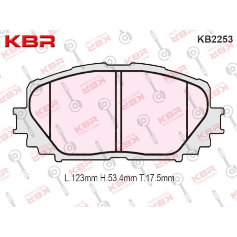 KB2253   -   Brake Pad