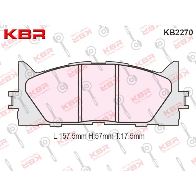 KB2270   -   Brake Pad