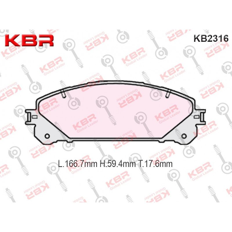 KB2316   -   Brake Pad