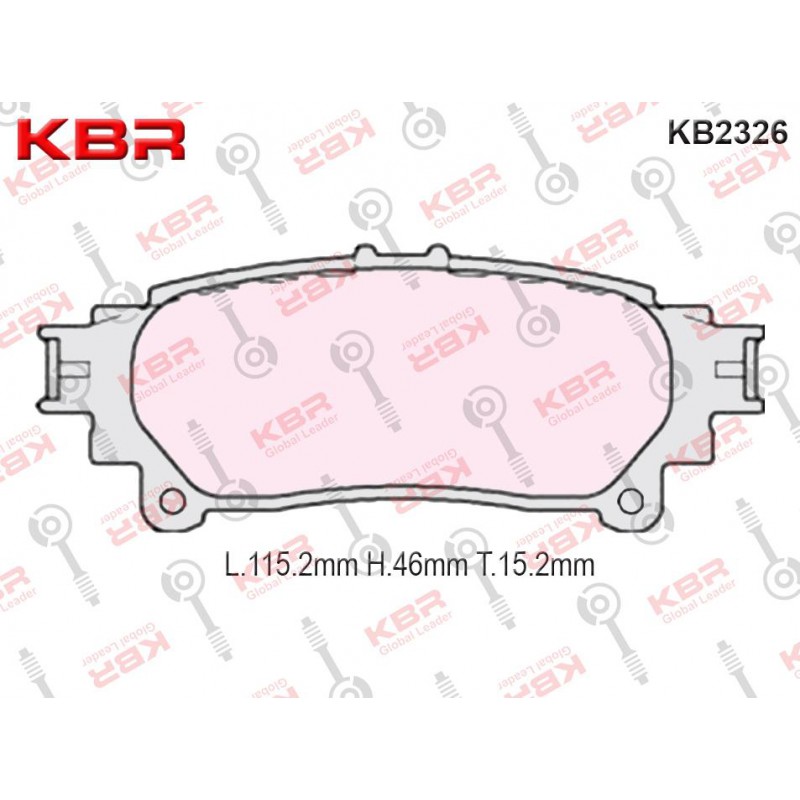 KB2326   -   Brake Pad