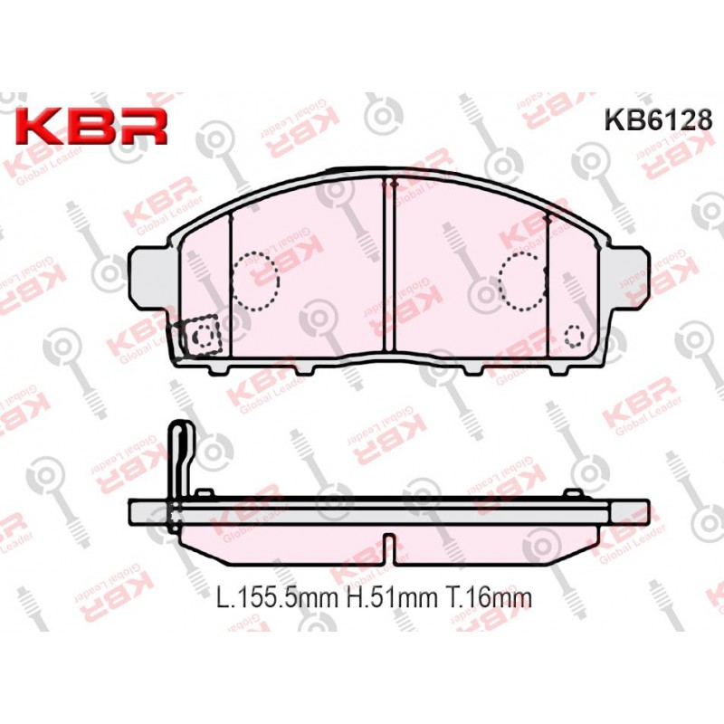KB6128   -   Brake Pad