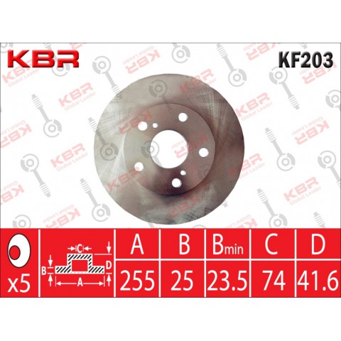 KF203   -   BRAKE DISC