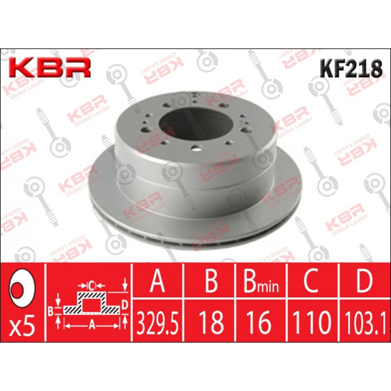 KF218   -   BRAKE DISC